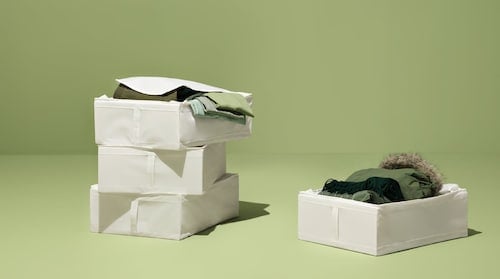 Органайзери та коробки для зберігання одягу