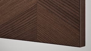 HASSLARP коричневі візерункові фасади