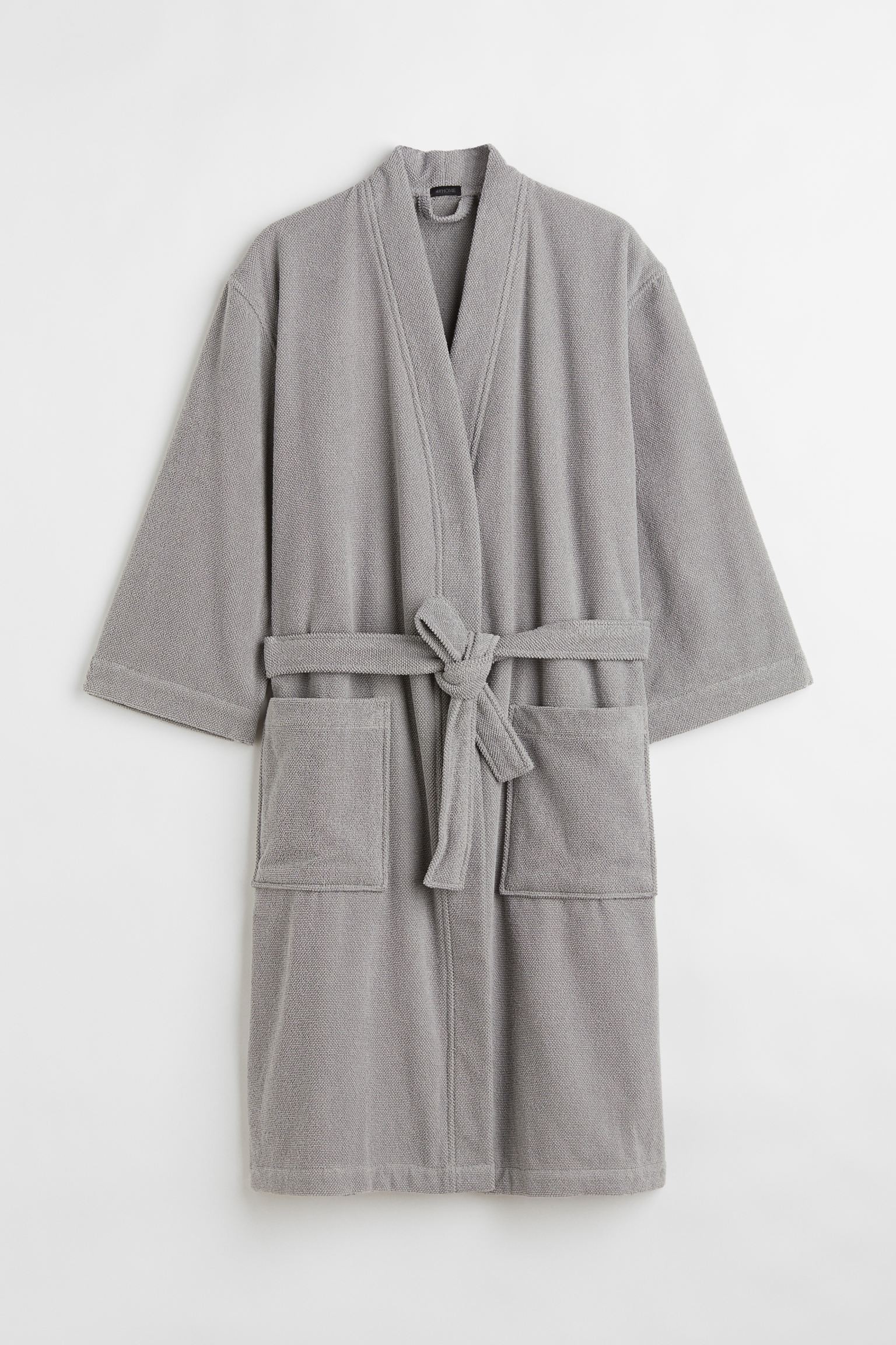 H&M Home Махровый халат, Серый, Разные размеры 0529911021 | 0529911021