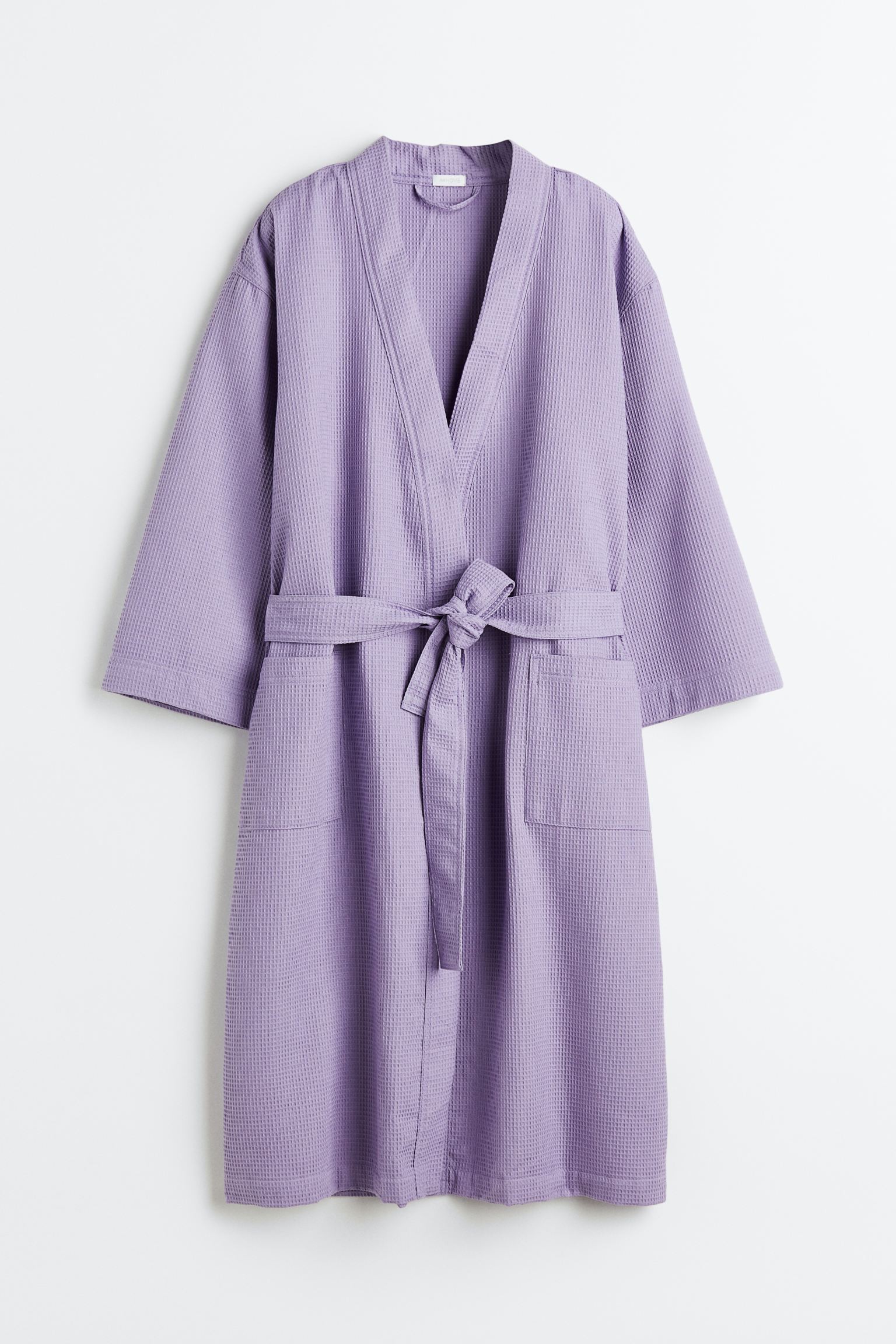 H&M Home Халат вафельного плетения, Фиолетовый, Разные размеры 0991755020 | 0991755020