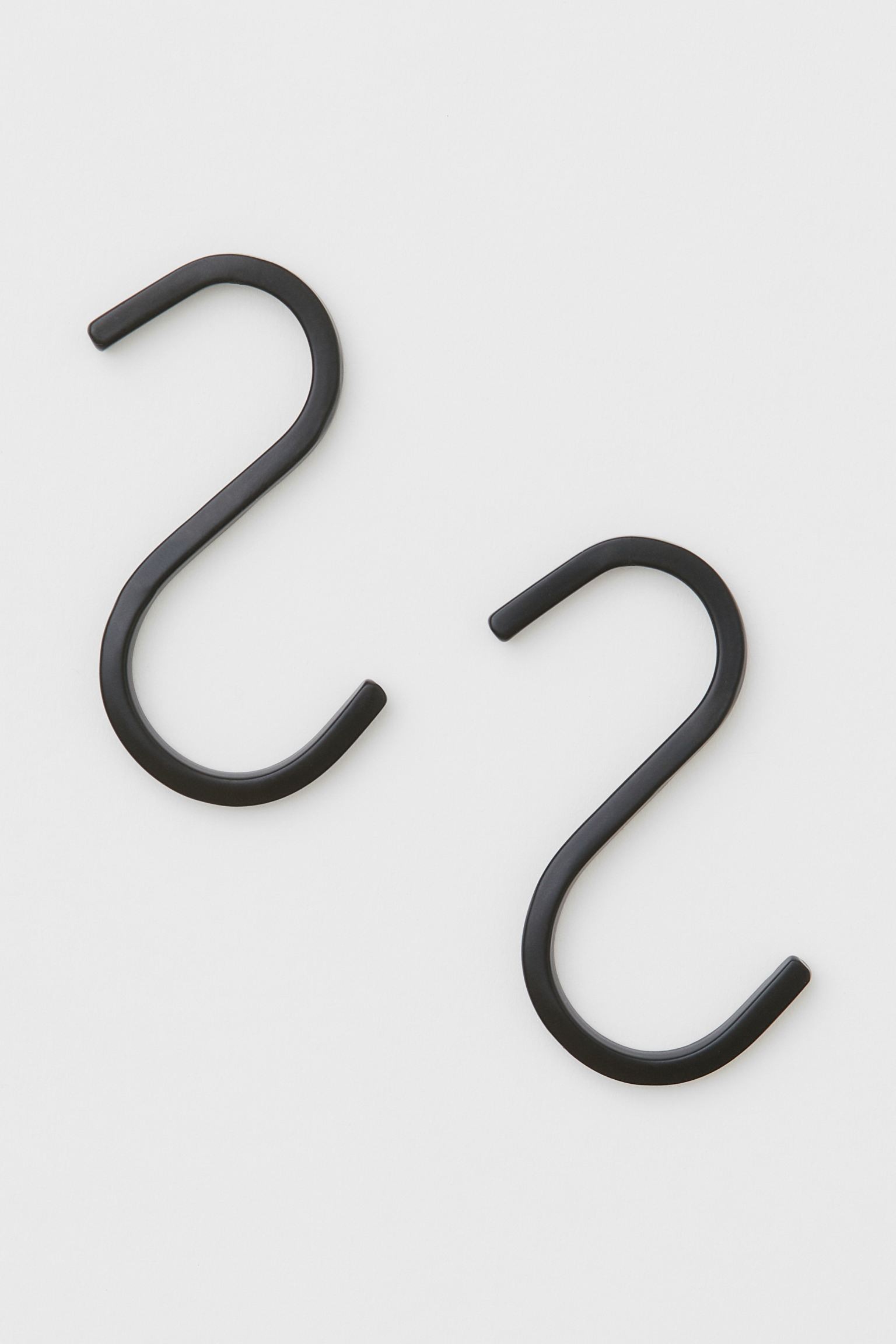 H&M Home S-образные крючки, 2шт., Черный 1010239001 | 1010239001