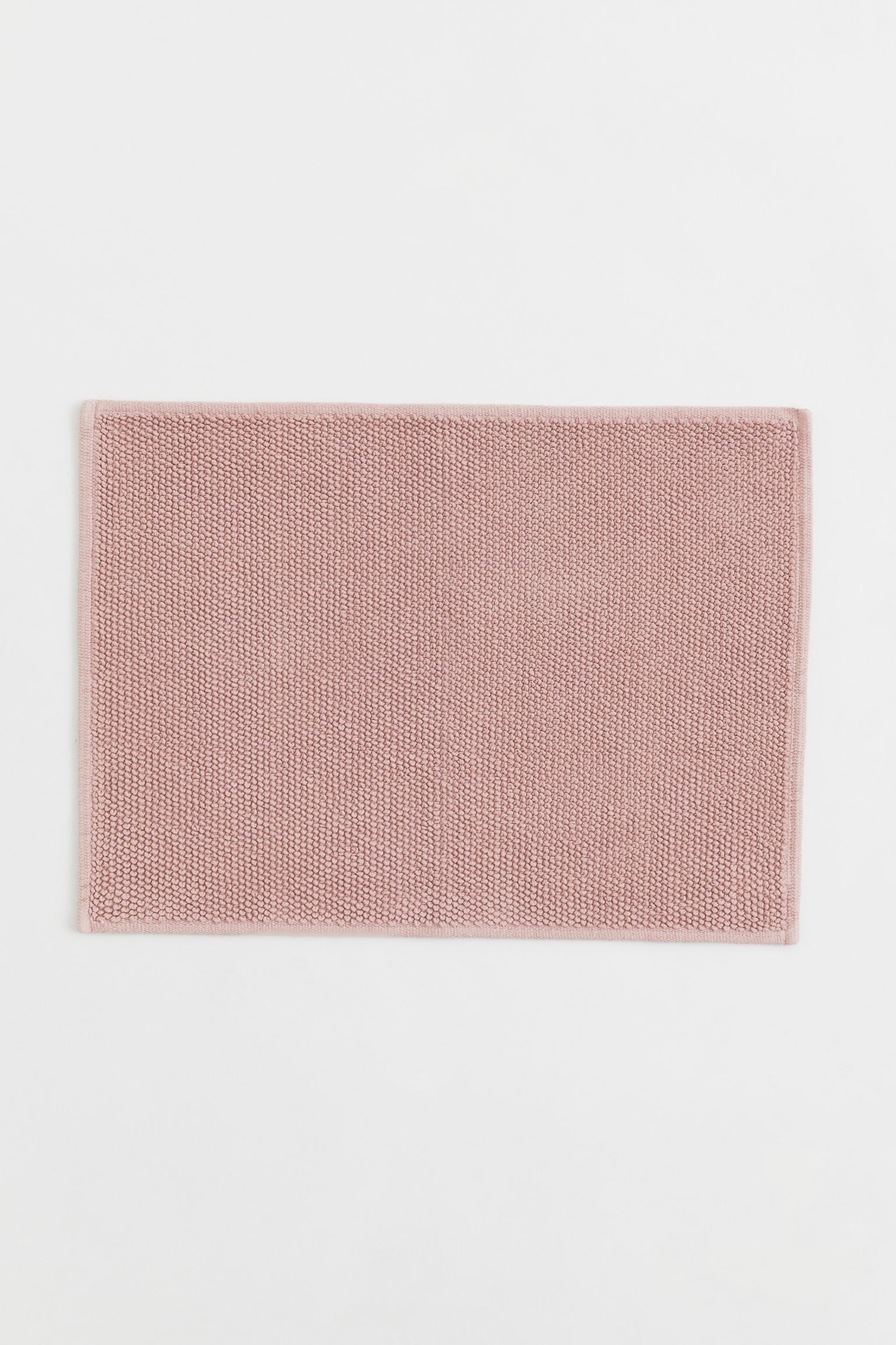 H&M Home Хлопковый коврик для ванной, светло-розовый, 50x70 1022528011 | 1022528011