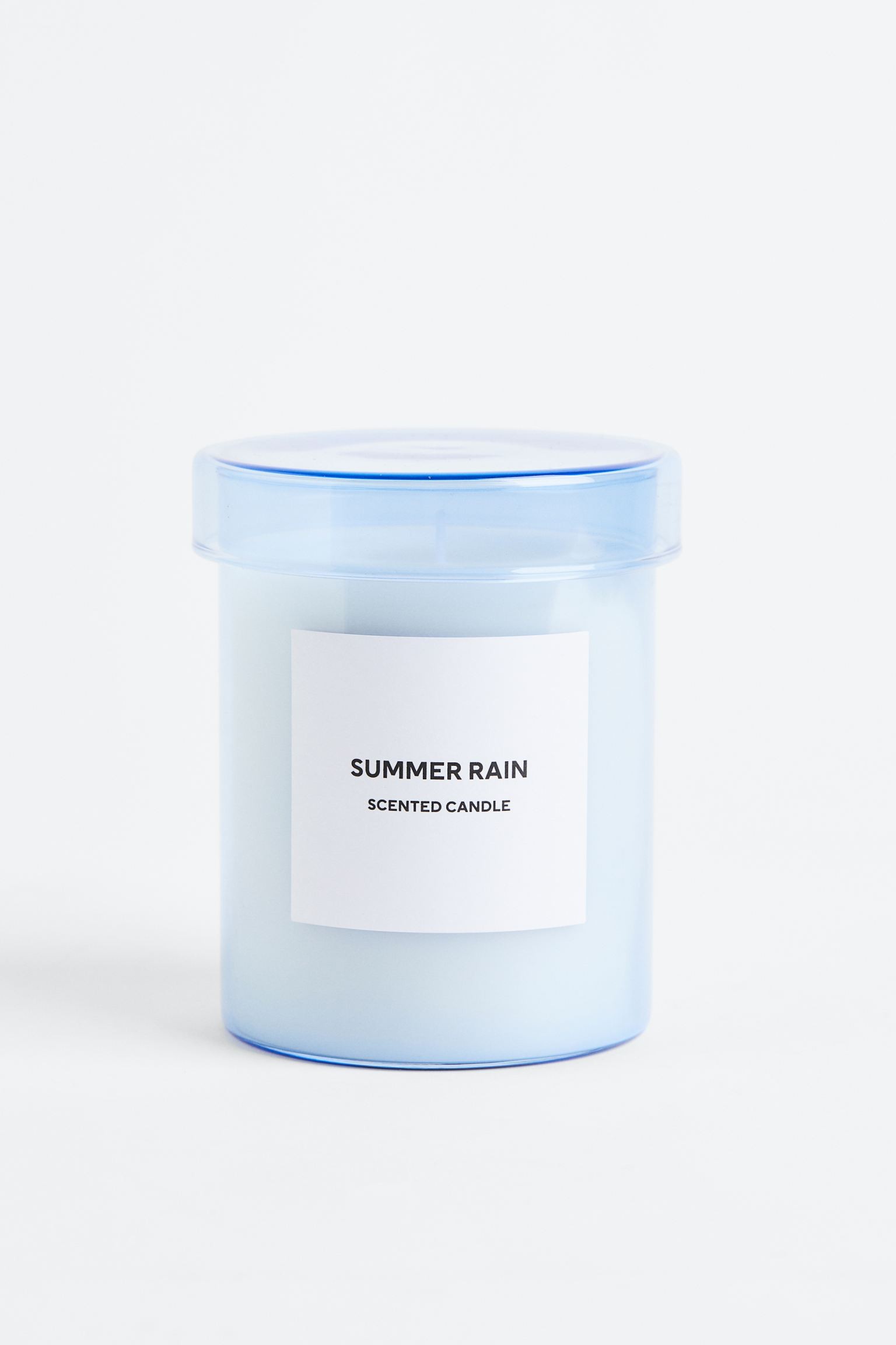 H&M Home Ароматическая свеча в стекле, Голубой/Летний дождь 1026946008 | 1026946008