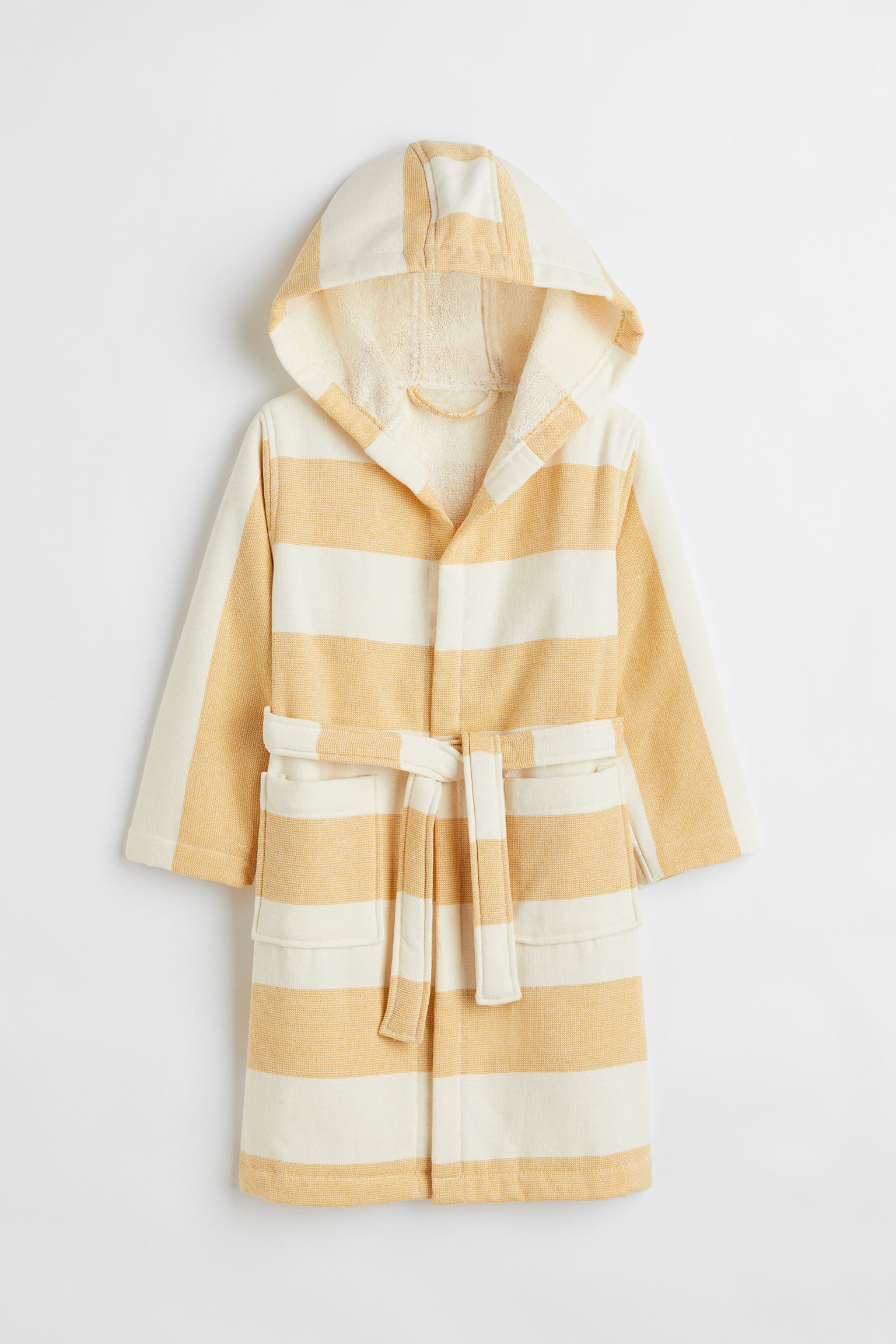 H&M Home Полосатый махровый халат, Желтый/Полосатый, Разные размеры 1049156001 | 1049156001