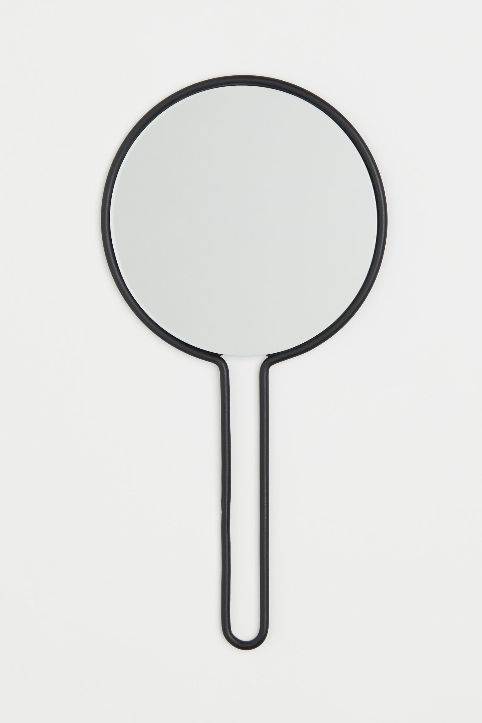 H&M Home Зеркало ручное в металлической раме, Черный 1082182002 | 1082182002