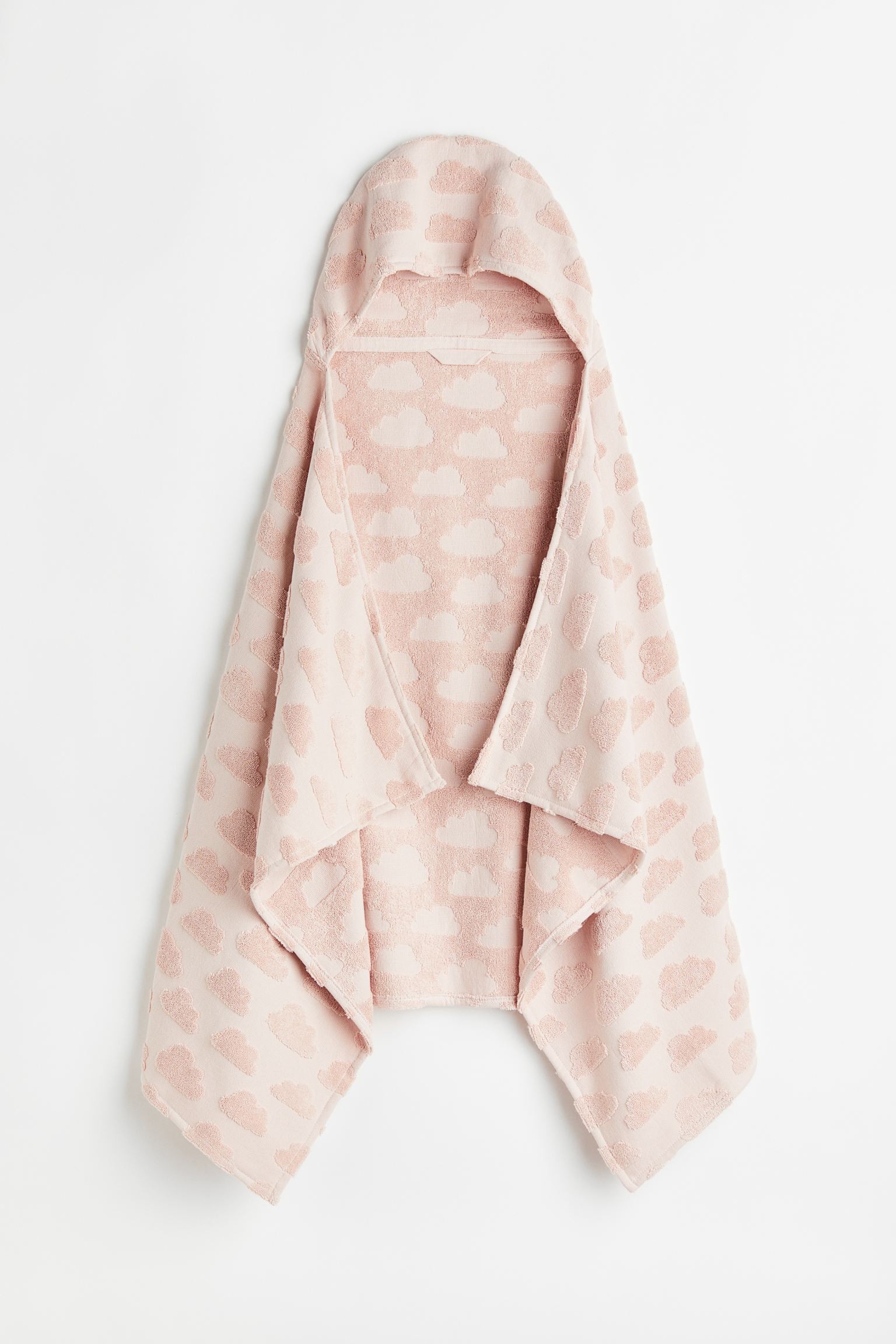 H&M Home Банное полотенце с капюшоном, светло-розовый, 70x130 1091449003 1091449003
