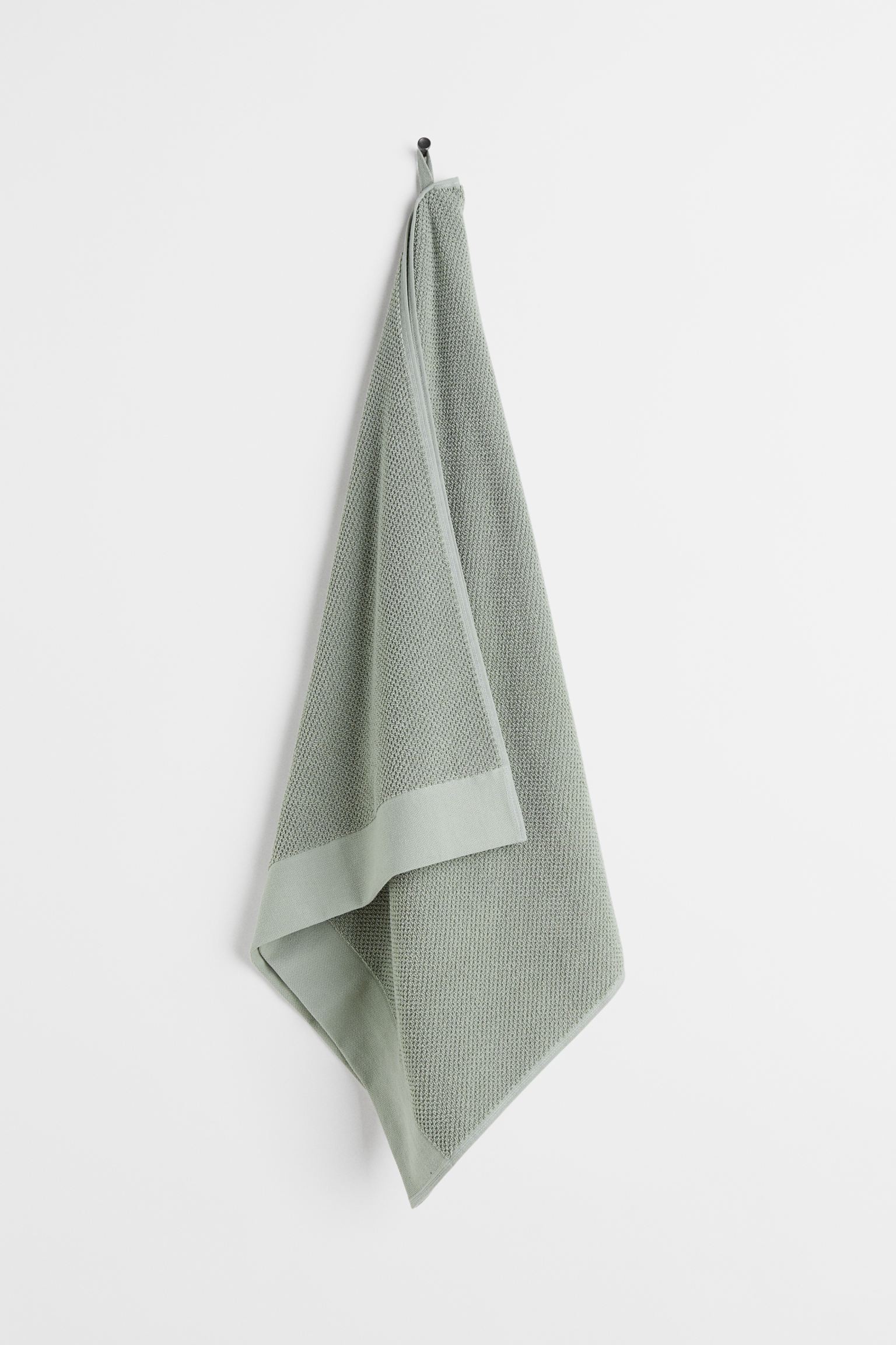 H&M Home Махровое банное полотенце, зеленый шалфей, Разные размеры 1097303004 | 1097303004