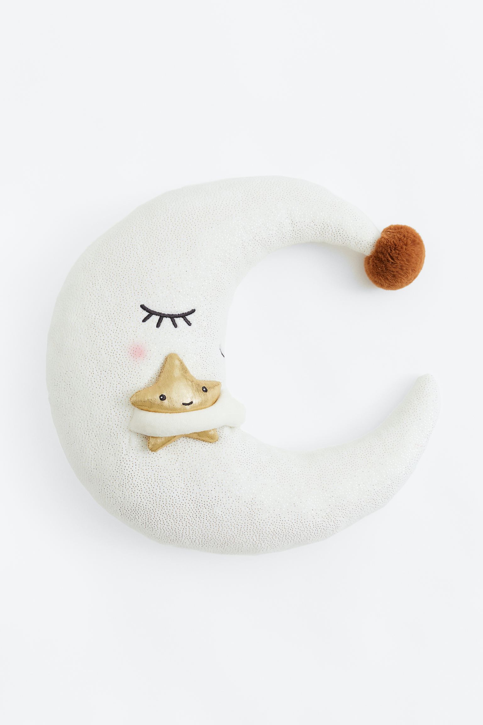H&M Home Мягкая игрушка в форме луны, Белая Луна 1109225001 | 1109225001