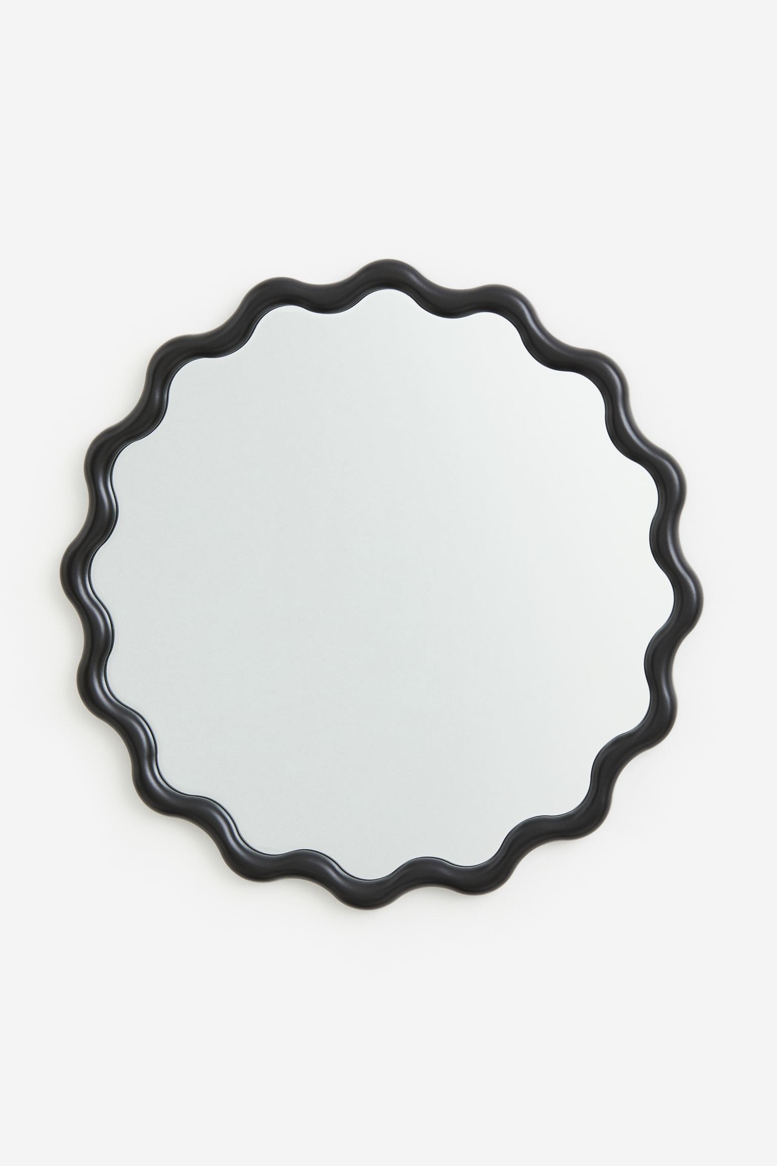 H&M Home Зеркало с волнистой рамой, Черный 1131117001 | 1131117001