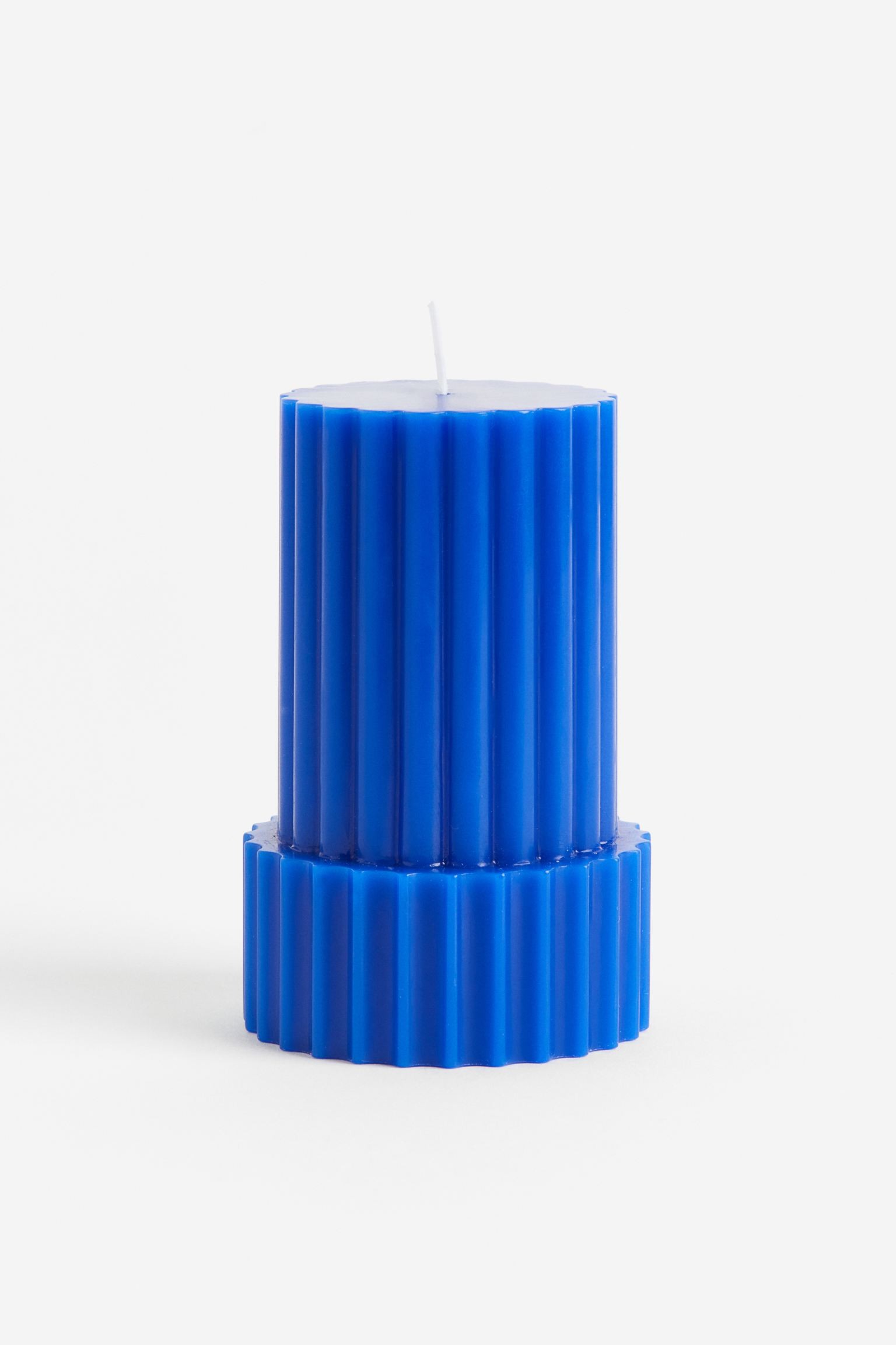 H&M Home Блочная свеча, Ярко-голубой 1170832003 | 1170832003