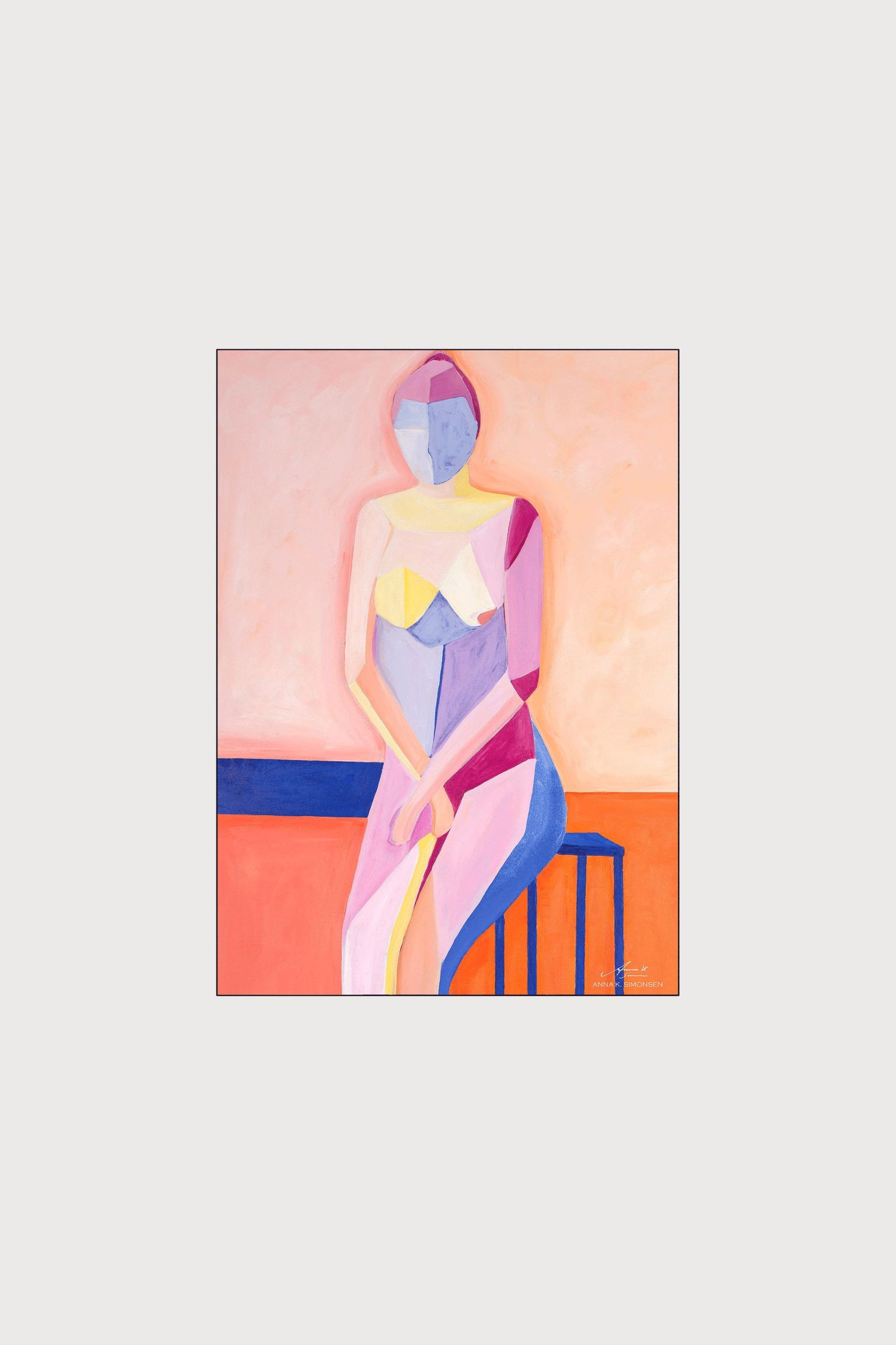 Poster & Frame Анна К. Симонсен - Постер Ариэль - Разноцветный/женский 1204669001 | 1204669001