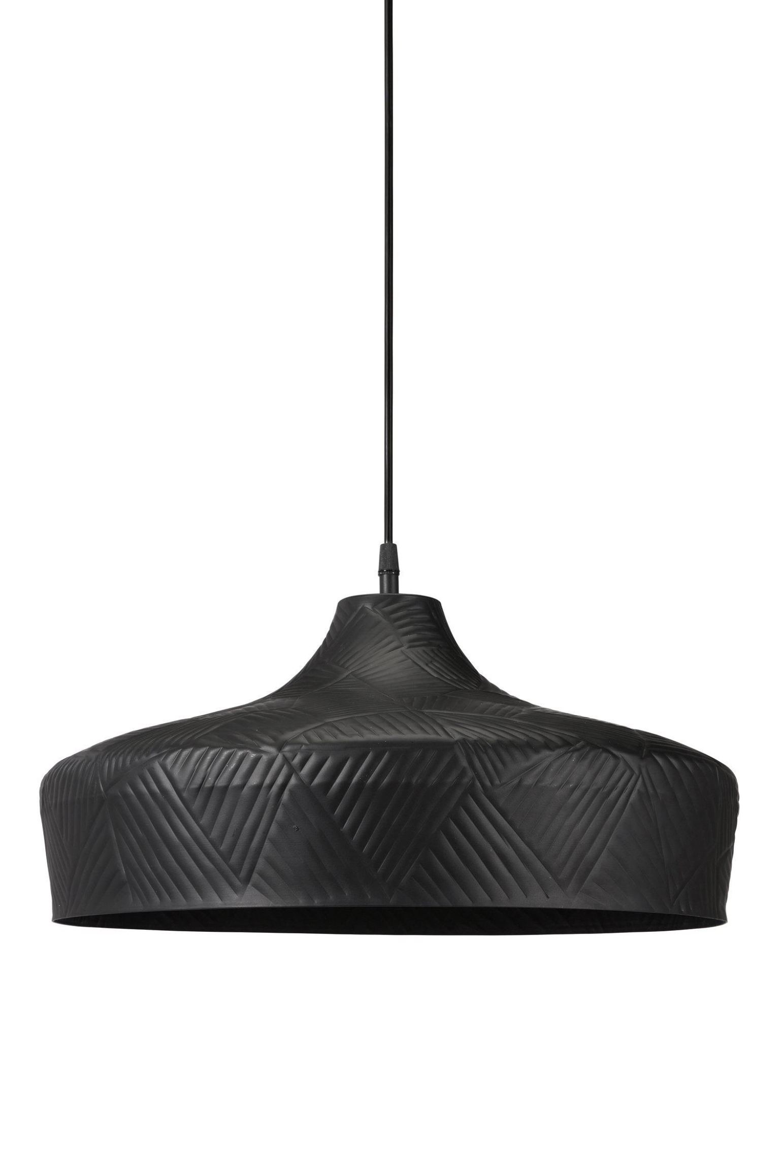PR Home Подвесной светильник с широкой ребристостью 45 см - черный 1212017001 | 1212017001