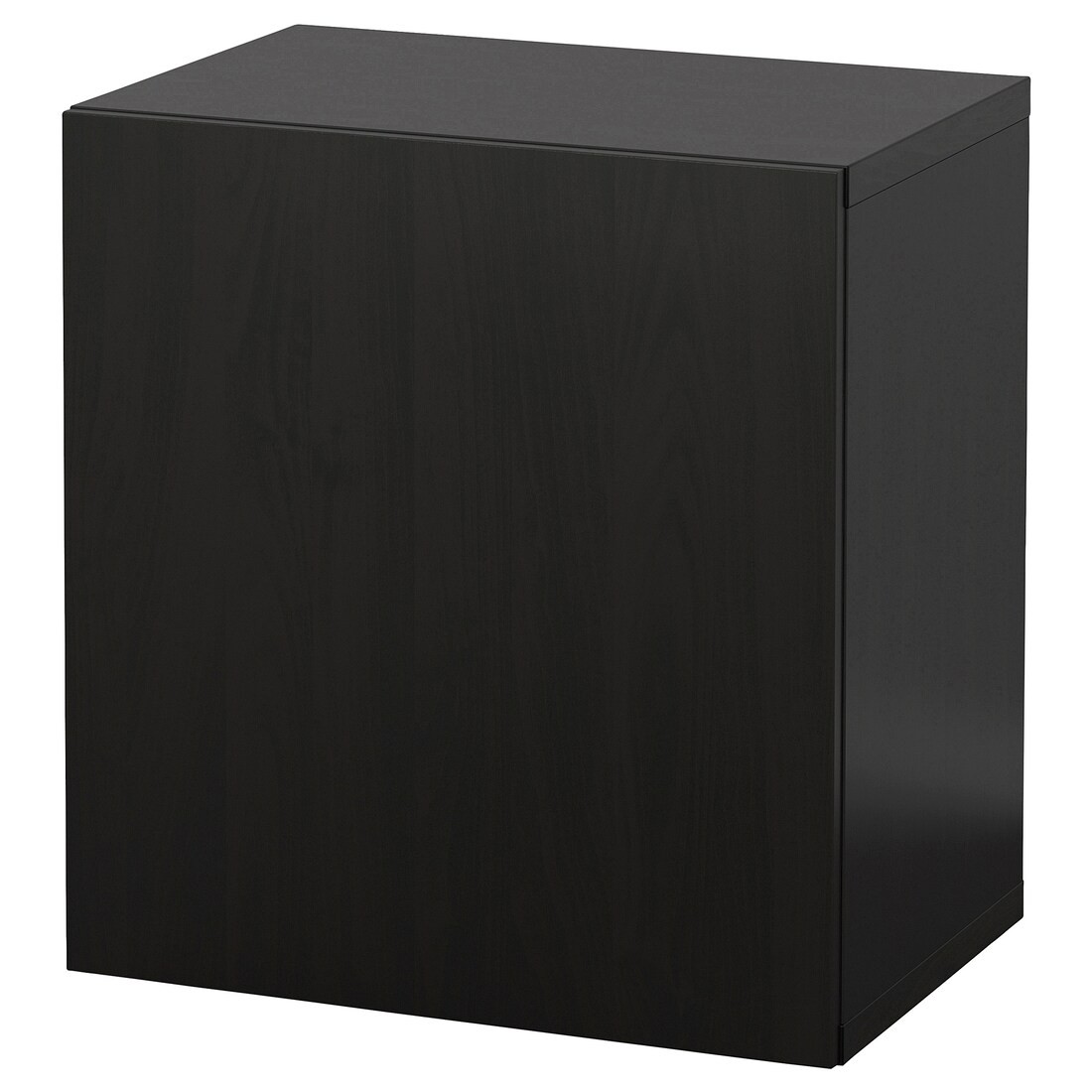 IKEA BESTÅ БЕСТО Комбинация настенных шкафов, черно-коричневый / Lappviken, 60x42x64 см 99439822 | 994.398.22
