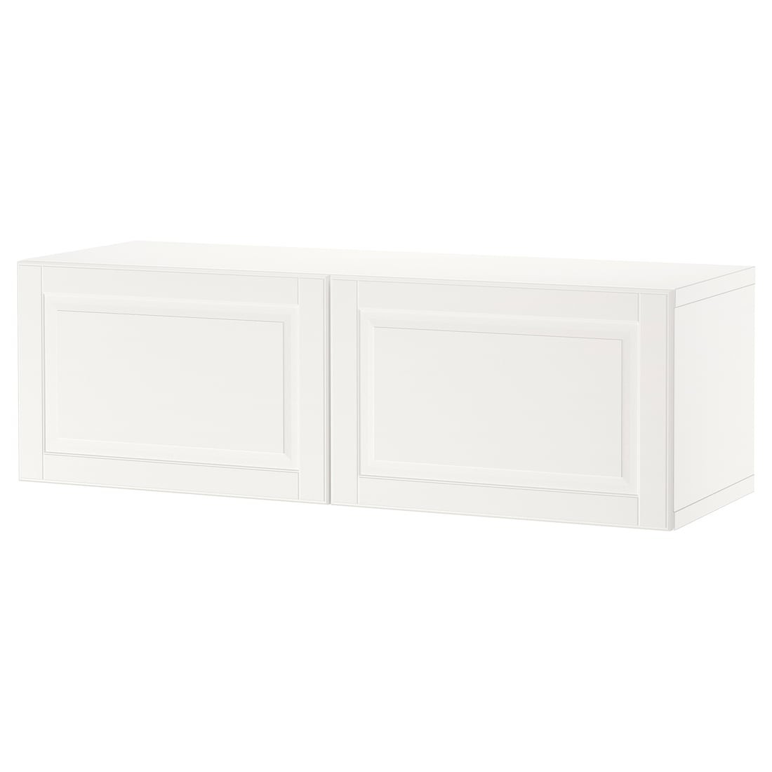 IKEA BESTÅ БЕСТО Комбинация настенных шкафов, белый / Smeviken белый, 120x42x38 см 69439847 | 694.398.47