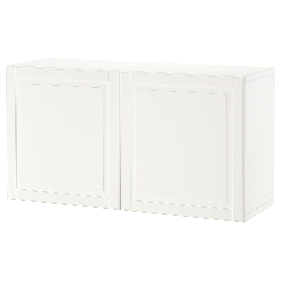 IKEA BESTÅ БЕСТО Шкаф с дверьми, белый / Smeviken белый, 120x42x64 см 09425155 094.251.55