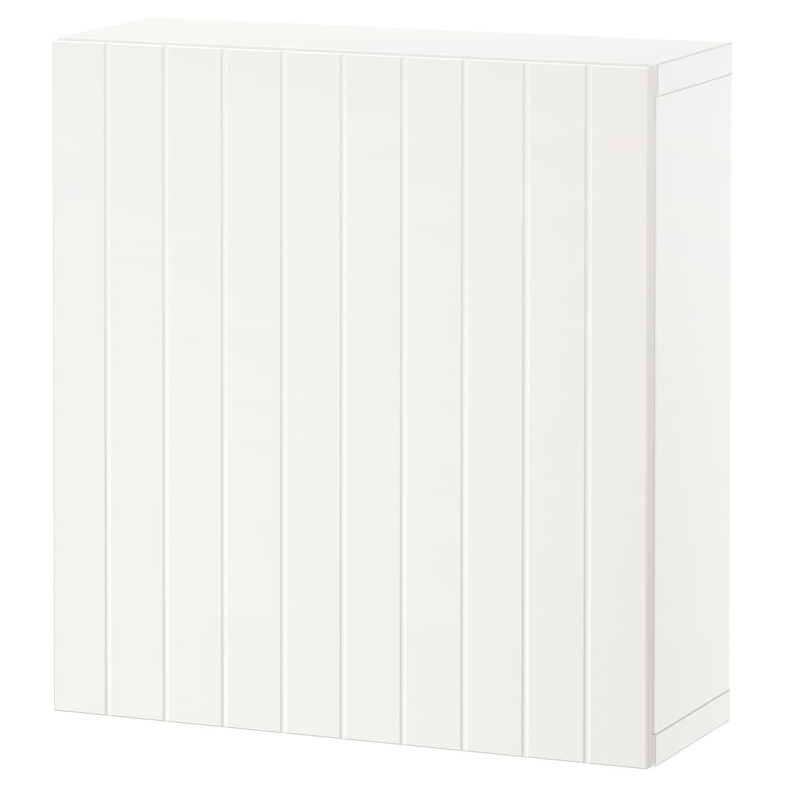 IKEA BESTÅ БЕСТО Шкаф с дверьми, белый / Sutterviken белый, 60x22x64 см 29424975 294.249.75