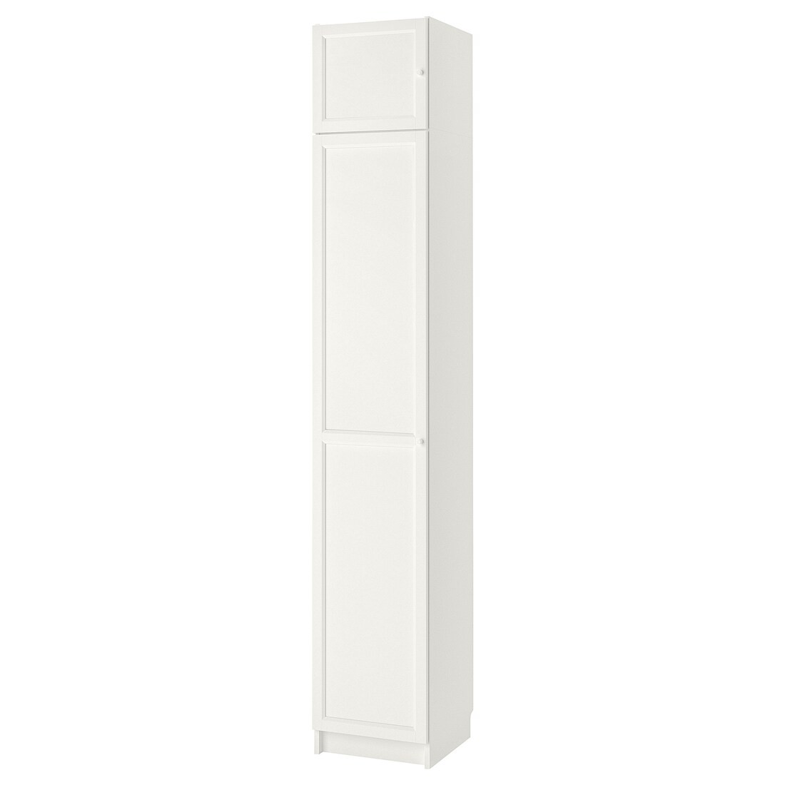 IKEA BILLY БИЛЛИ / OXBERG ОКСБЕРГ Стеллаж с надставкой / дверями, белый, 40x42x237 cм 89424835 894.248.35