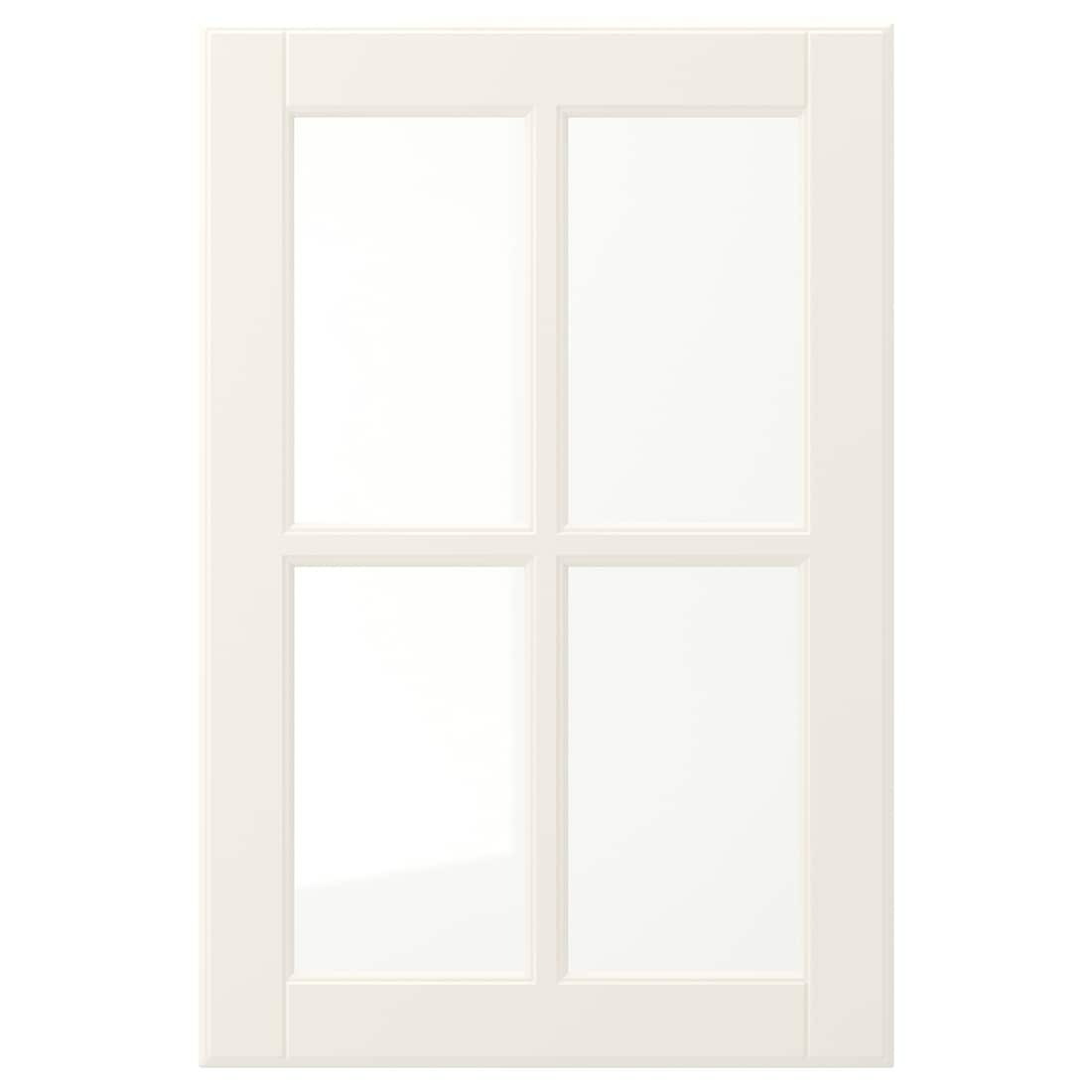 IKEA BODBYN БУДБИН Стеклянная дверь, кремовый, 40x60 см 70485046 | 704.850.46