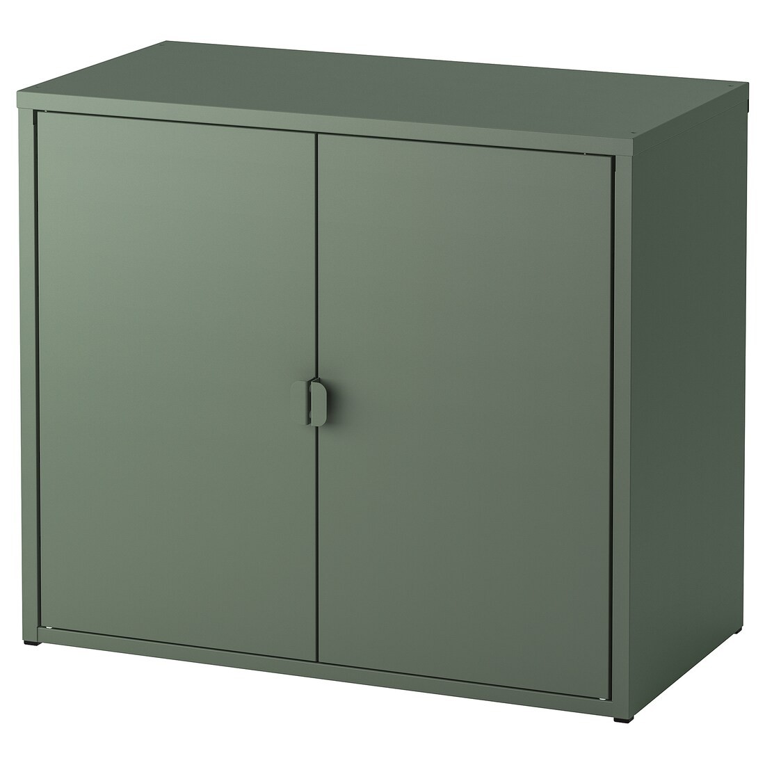 IKEA BROR Шкаф с 2 дверьми, серо-зеленый, 76x40x66 см 50547390 | 505.473.90