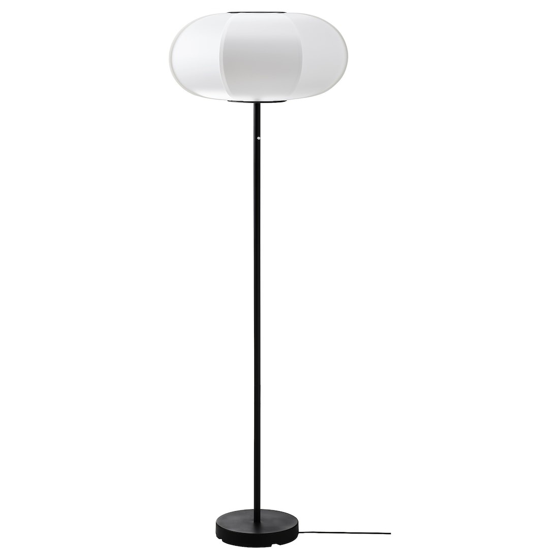 IKEA BYGGKORN Светильник напольный, черный / белый 90533433 905.334.33