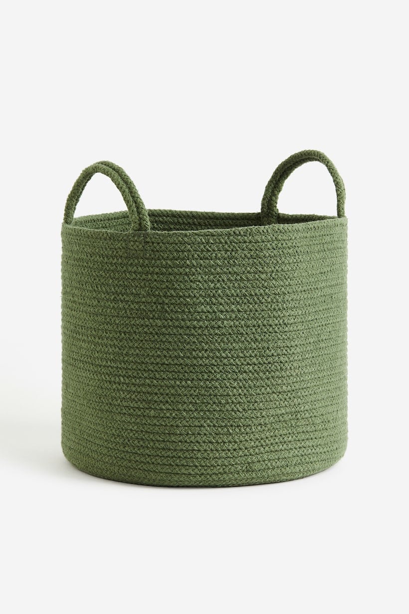 H&amp;M Home Кошик для зберігання - темно-зелений 0974198016 | 0974198016