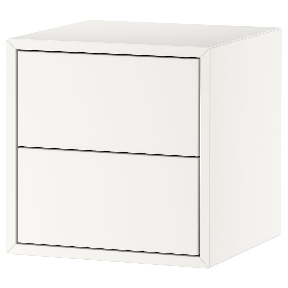 IKEA EKET ЭКЕТ Навесной шкаф с 2 ящиками, белый, 35x35x35 см 69329387 693.293.87