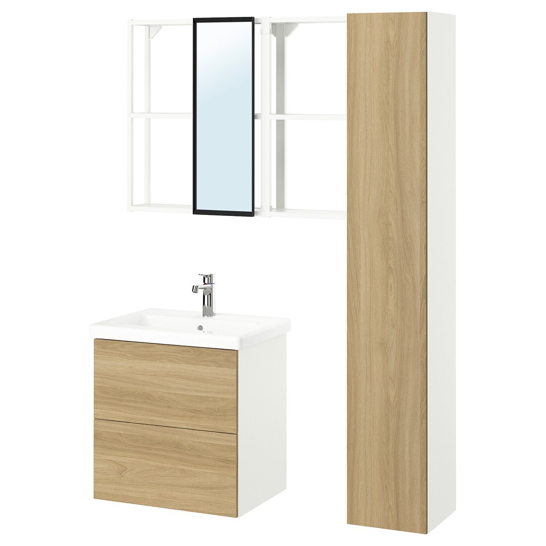 IKEA ENHET Ванная комната, 64x43x65 см 69547286 | 695.472.86