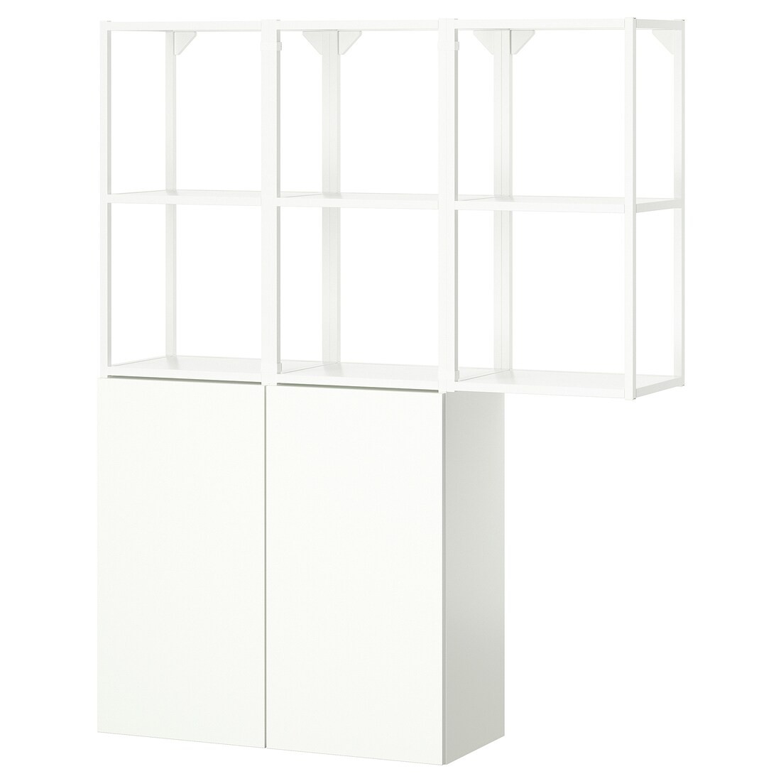 IKEA ENHET Стеллаж, белый, 120x32x150 см 69548064 | 695.480.64
