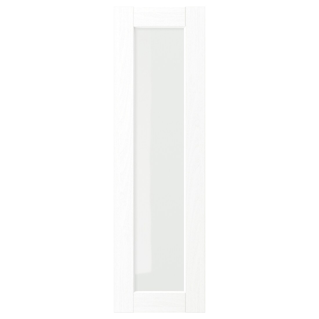 IKEA ENKÖPING Стеклянная дверь, белый имитация дерева, 30x100 см 40505786 405.057.86