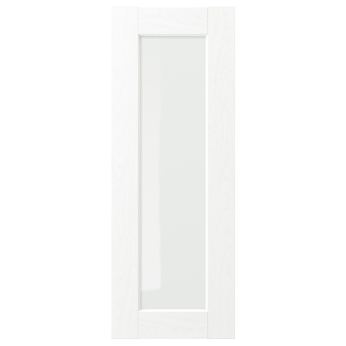 IKEA ENKÖPING Стеклянная дверь, белый имитация дерева, 30x80 см 00505788 | 005.057.88