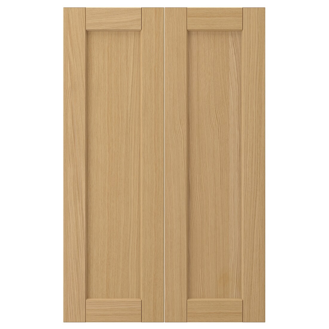IKEA FORSBACKA Дверцы для напольного углового шкафа, дуб, 25x80 см 50565242 505.652.42
