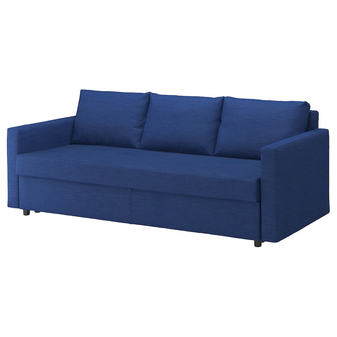 IKEA FRIHETEN ФРИХЕТЭН Раскладной диван 3-местный, Skiftebo синий 60431563 604.315.63