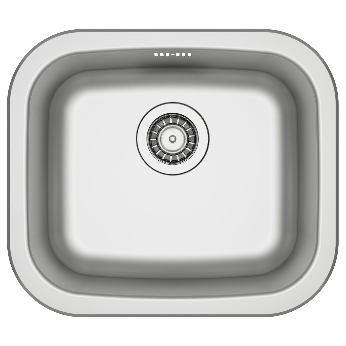 IKEA FYNDIG ФУНДІГ Мийка врізна одинарна, нержавіюча сталь, 46x40 см 90202126 | 902.021.26