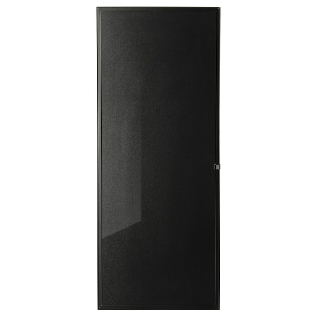 IKEA HÖGBO ХОГБО Стеклянная дверь, черный, 40x97 см 20530249 205.302.49
