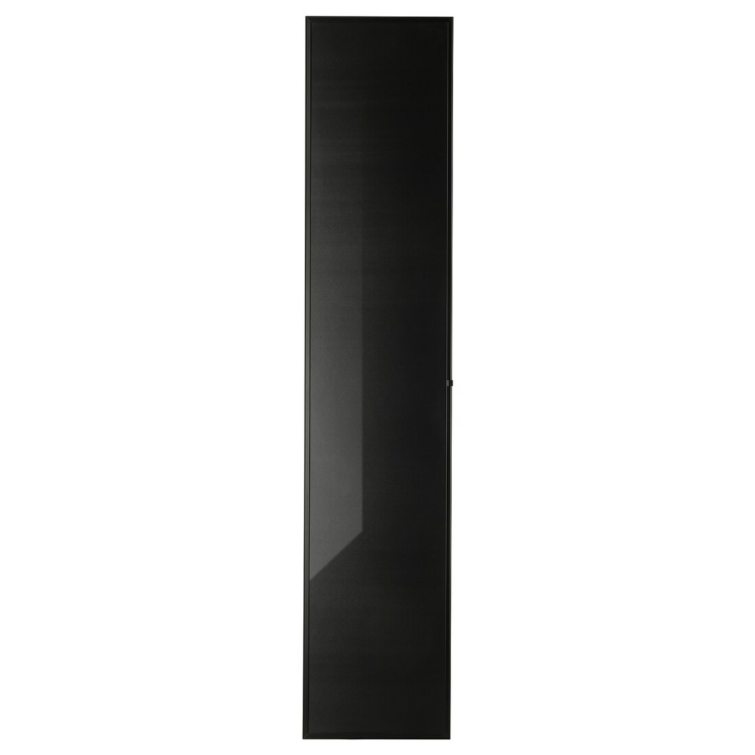 IKEA HÖGBO ХОГБО Стеклянная дверь, черный, 40x192 см 40523403 405.234.03