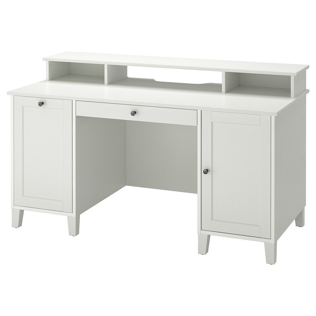 IKEA IDANÄS ИДАНЭС Письменный стол с дополнительным модулем, белый 59483992 594.839.92