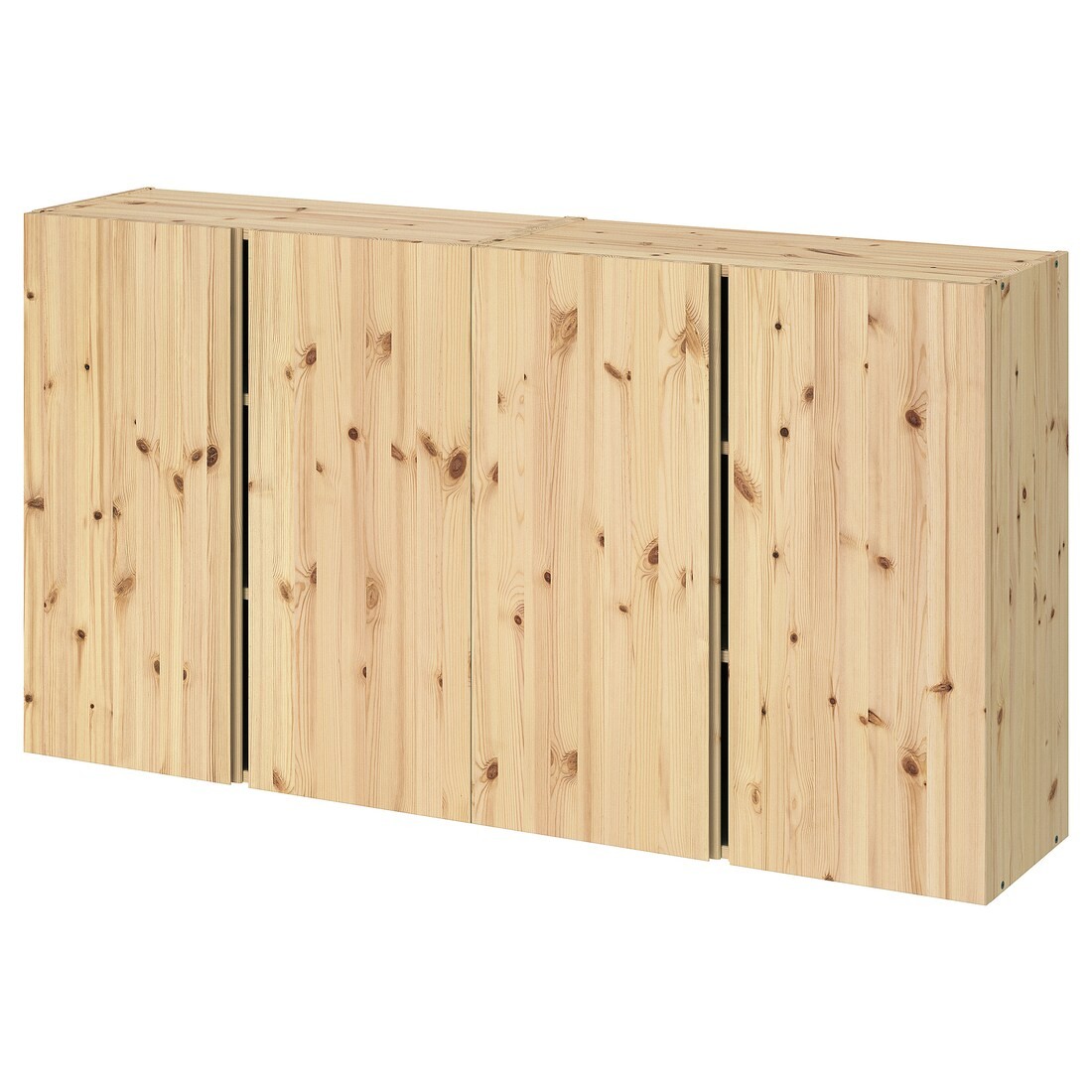 IKEA IVAR ИВАР Навесной шкаф с дверцами, сосна, 160x30x83 см 09417382 094.173.82