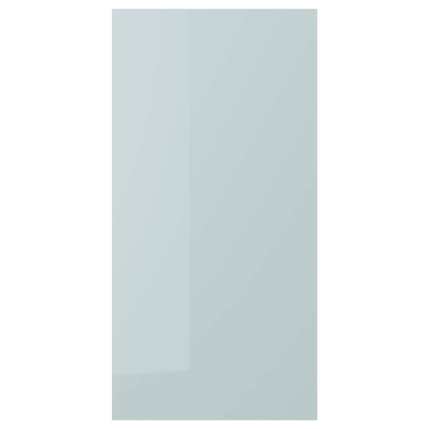 IKEA KALLARP КАЛЛАРП Дверь, глянцевый светло-серо-голубой, 60x120 см 00520147 005.201.47
