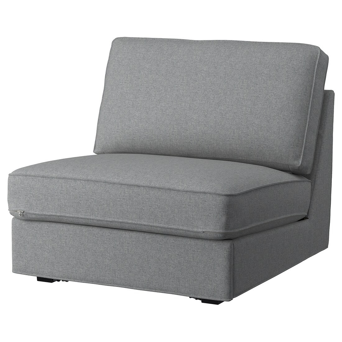 IKEA KIVIK КИВИК Чехол на 1-местный диван-кровать, Tibbleby бежевый / серый 20527567 | 205.275.67
