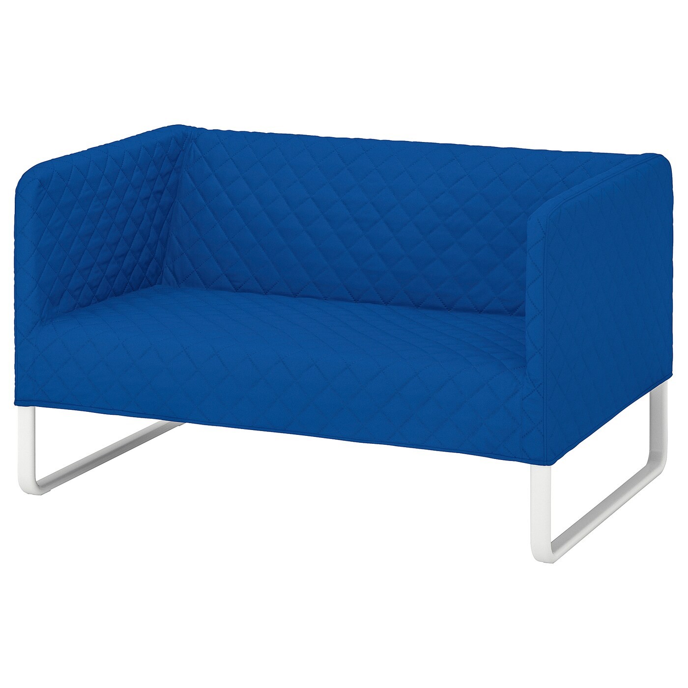 IKEA KNOPPARP КНОППАРП 2-местный диван, Книса ярко-синий 80424651 804.246.51