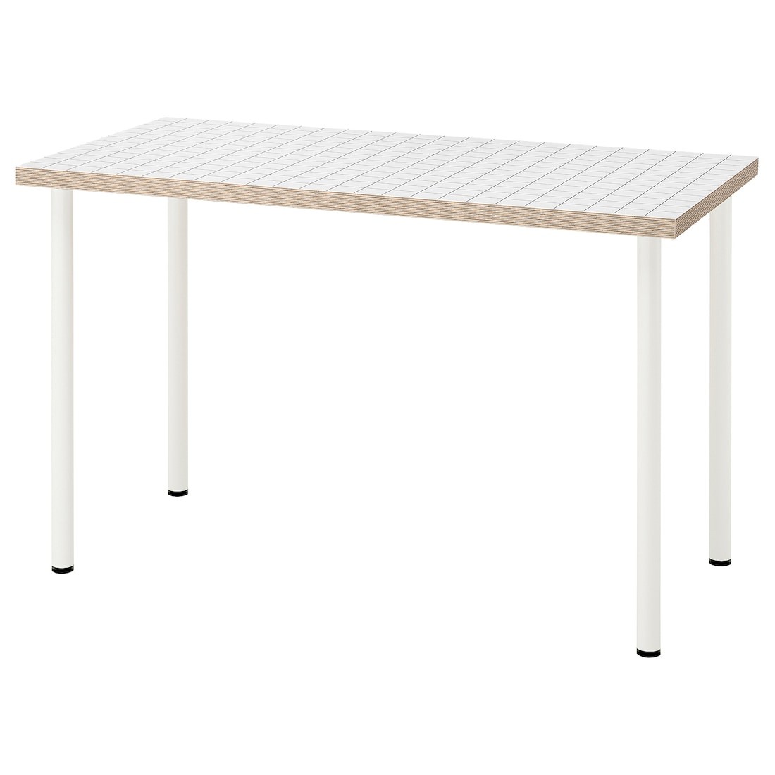 IKEA LAGKAPTEN ЛАГКАПТЕН / ADILS АДИЛЬС Письменный стол, белый антрацит / белый, 120x60 см 49508403 495.084.03