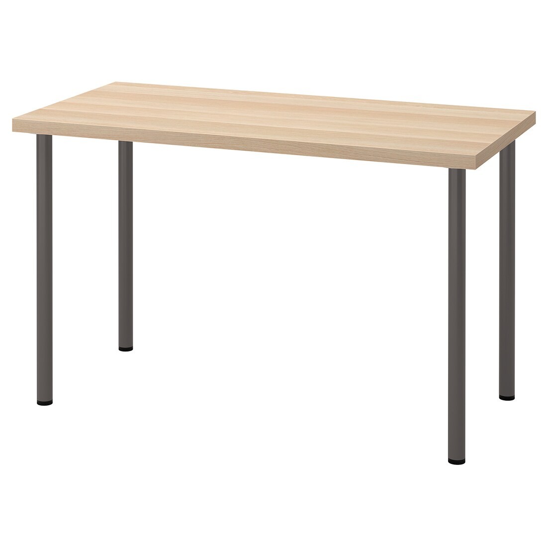 IKEA LAGKAPTEN ЛАГКАПТЕН / ADILS АДИЛЬС Письменный стол, под беленый дуб / темно-серый, 120x60 см 99416887 994.168.87
