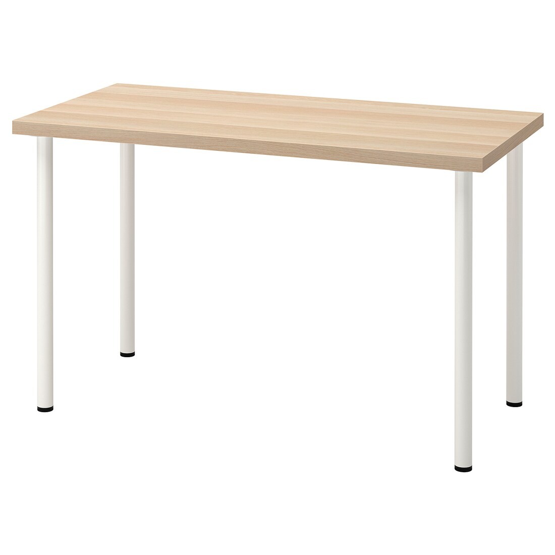 IKEA LAGKAPTEN ЛАГКАПТЕН / ADILS АДИЛЬС Письменный стол, под беленый дуб / белый, 120x60 см 79416874 794.168.74
