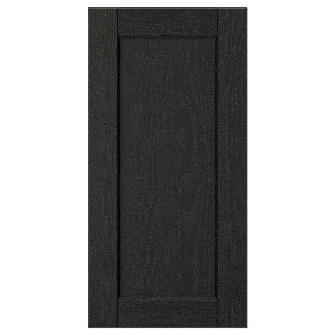 IKEA LERHYTTAN ЛЕРХЮТТАН Дверь, черная морилка, 30x60 см 60418849 604.188.49