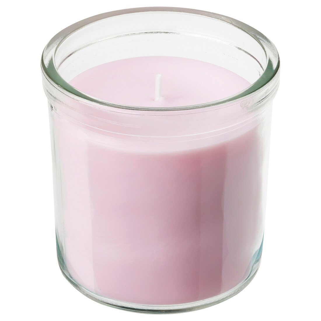 IKEA LUGNARE Ароматическая свеча в стекле, жасмин / розовый, 40 годин 30502383 | 305.023.83