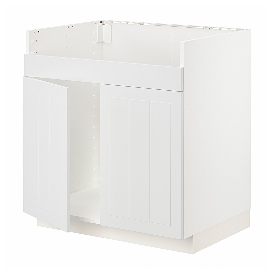 IKEA METOD МЕТОД Шкаф под мойку HAVSEN, белый / Stensund белый, 80x60 см 89461309 894.613.09