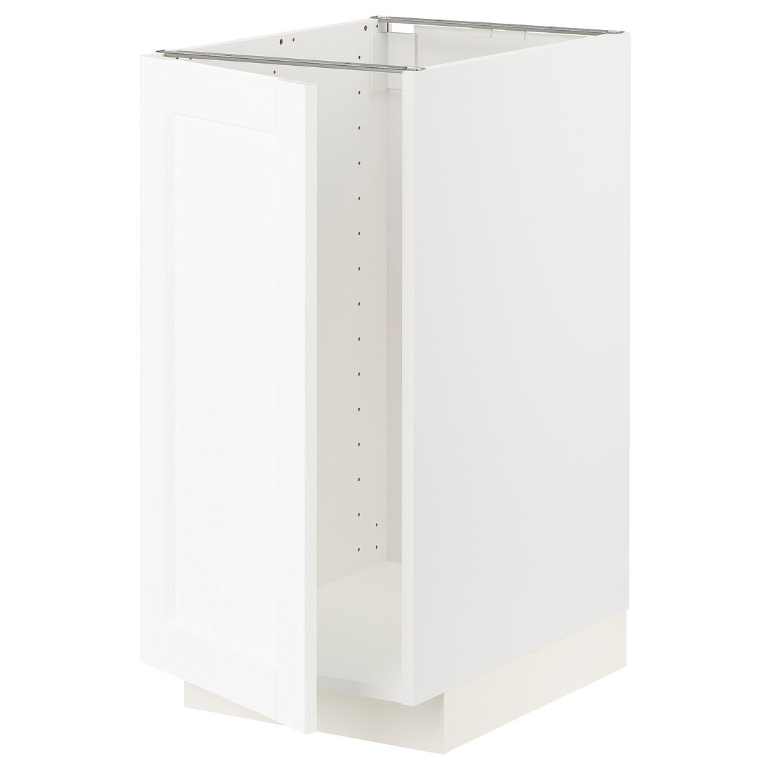IKEA METOD МЕТОД Наполный шкаф под мойку / сортировку мусора, белый Enköping / белый имитация дерева, 40x60 см 39473381 394.733.81