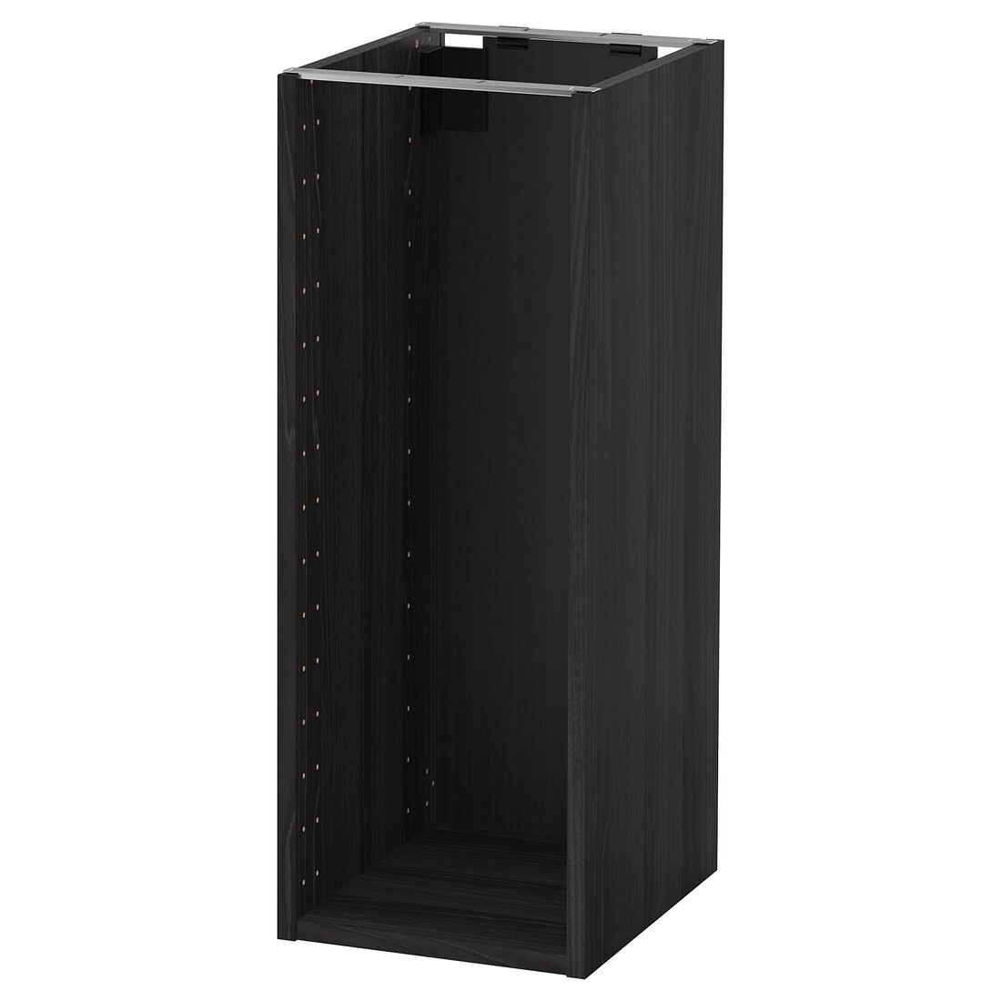 IKEA METOD МЕТОД Каркас напольного шкафа, имитация дерева черный, 30x37x80 см 60417185 604.171.85