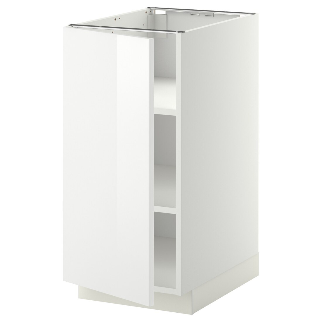IKEA METOD МЕТОД Напольный шкаф с полками, белый / Ringhult белый, 40x60 см 69467821 694.678.21