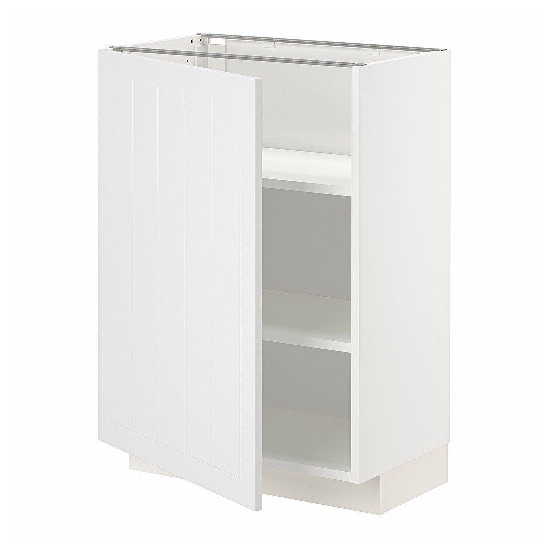 IKEA METOD МЕТОД Напольный шкаф с полками, белый / Stensund белый, 60x37 см 99468353 | 994.683.53